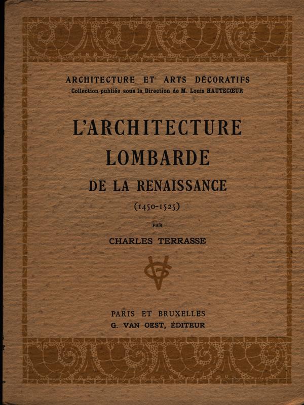 L' architecture lombarde de la Renaissance