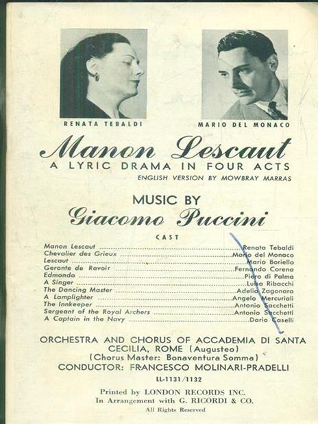 Manon Lescaut - Giacomo Puccini - 3