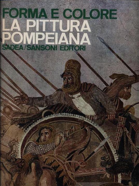 La pittura pompeiana - copertina