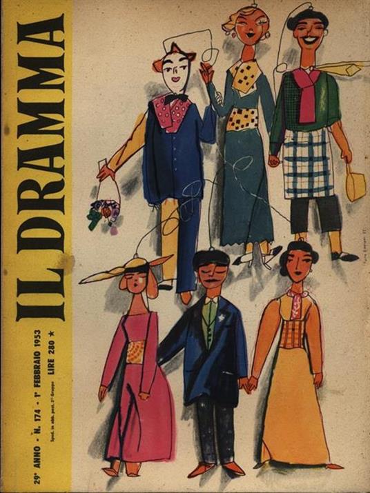 Il Dramma N. 174 / 1 Febbraio 1953 - copertina