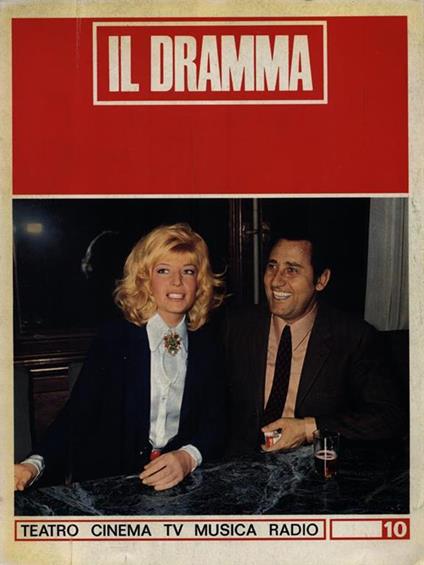 Il Dramma. Anno 45 N/10 Luglio 1969 - copertina