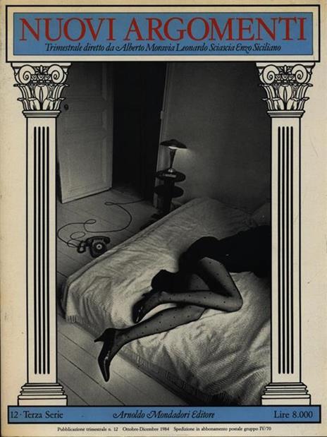Nuovi Argomenti N. 12 Ottobre Dicembre 1984 - copertina