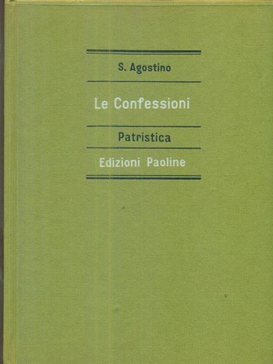 Le confessioni - Agostino (sant') - copertina