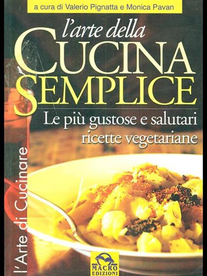 L' arte della cucina semplice - copertina