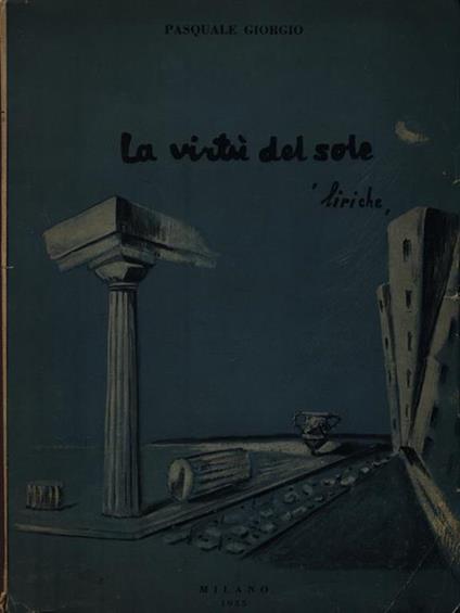 La virtù del sole. liriche - Pasquale Giorgio - copertina