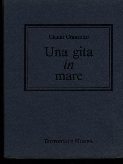 Una gita al mare - Gianni Granzotto - copertina