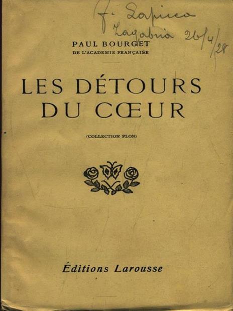 Les detours du coeur - Paul Bourget - 3