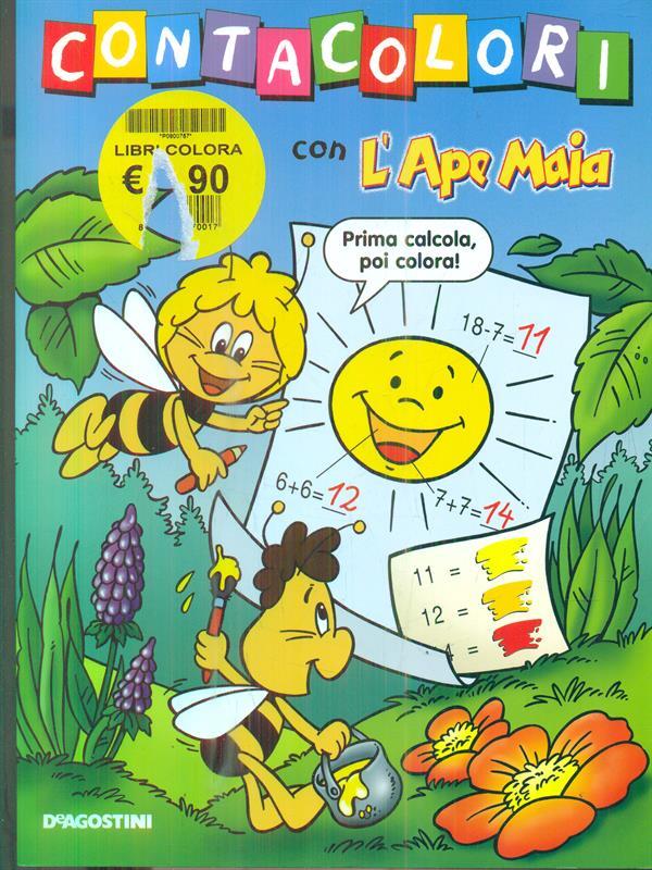 Contacolori con l'Ape Maia