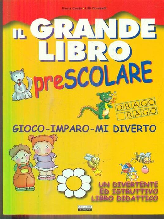 Il grande libro pre Scolare - copertina