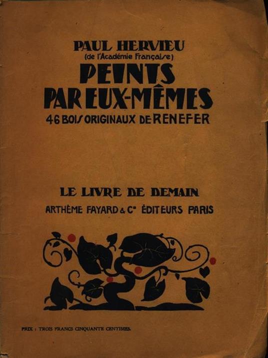Peints par eux-memes - Paul Hervieu - copertina