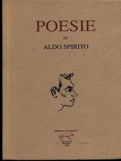 Poesie - Aldo Spirito - copertina