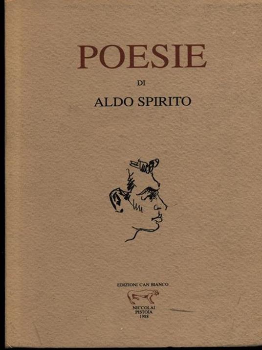 Poesie - Aldo Spirito - copertina