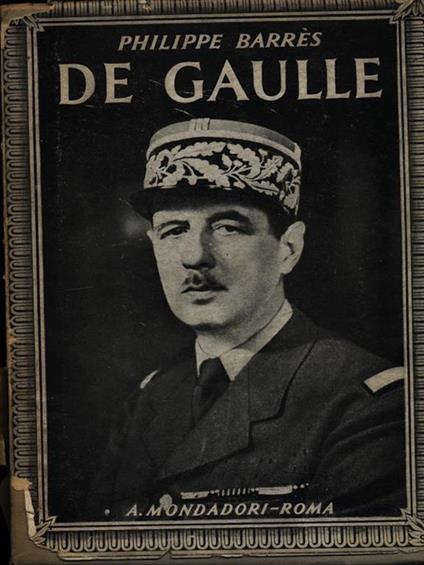 De Gaulle - Philippe Barrès - copertina