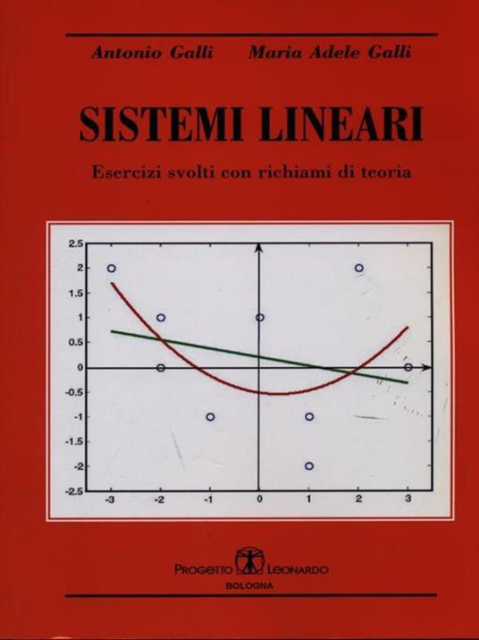 Sistemi lineari - copertina