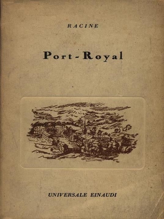 Port-Royal - Jean Racine - copertina