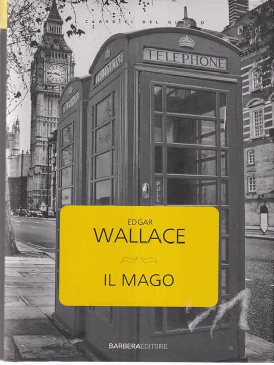 Il mago - Edgar Wallace - copertina