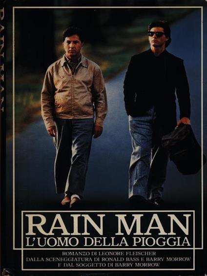 Rain Man l'uomo della pioggia - Leonore Fleischer - copertina