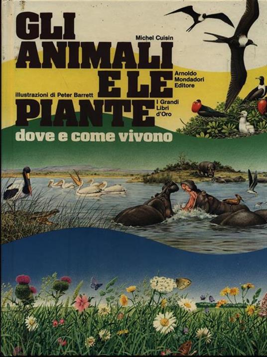 Gli animali e le piante - Michel Cuisin - copertina