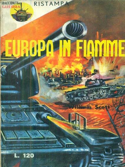 Europa in fiamme - Walter Scott - copertina