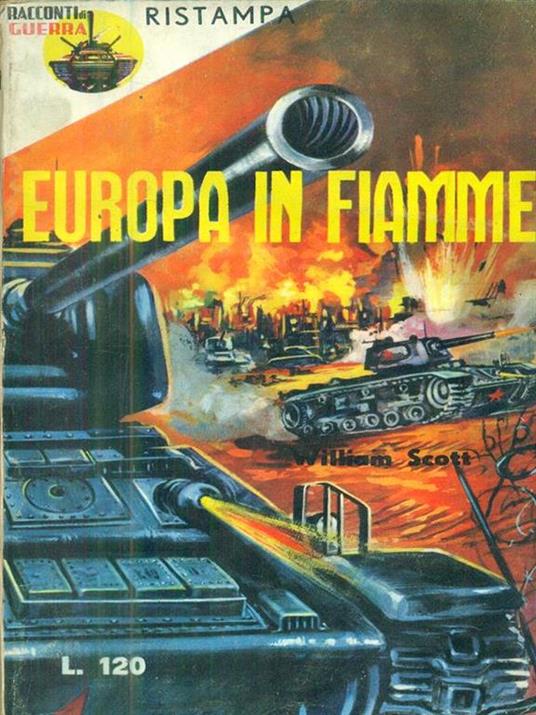 Europa in fiamme - Walter Scott - copertina