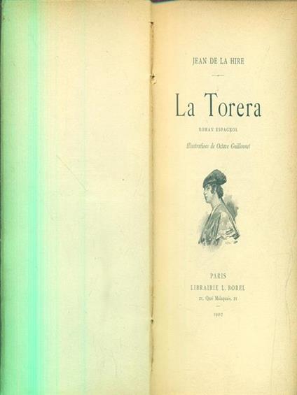 La torera - Jean de La Hire - copertina
