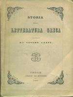 Storia della letteratura greca