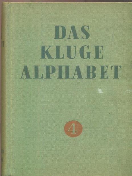Das Kluge Alphabet 4 - copertina