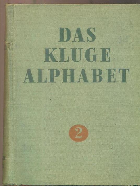 Das Kluge Alphabet 2 - copertina