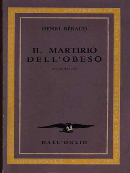 Il marito dell'obeso - Henri Béraud - copertina