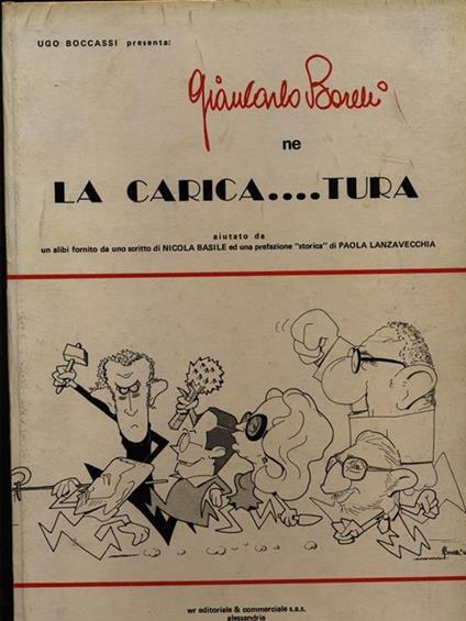 La caricatura - Giancarlo Borelli - copertina