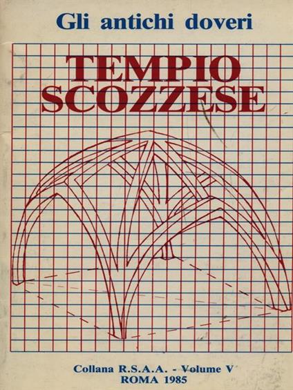 Tempio scozzese vol. 5. Gli antichi doveri - copertina