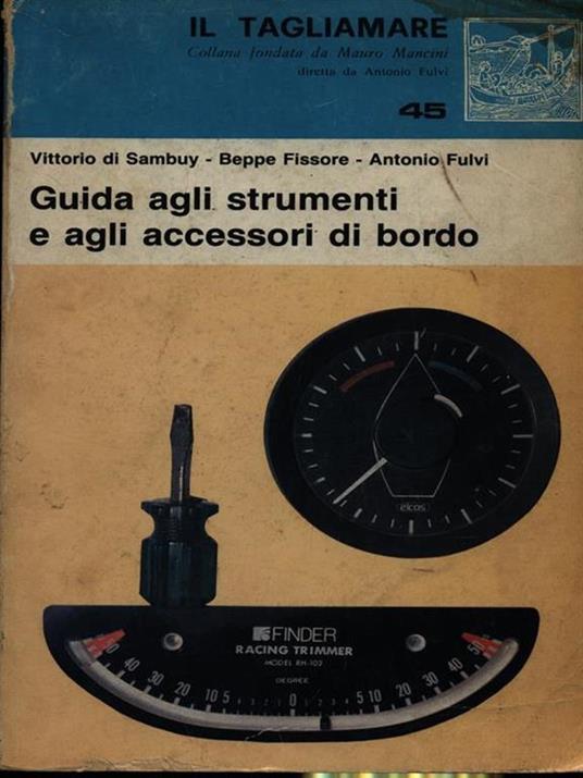 Guida agli strumenti e agli accessori di bordo - copertina