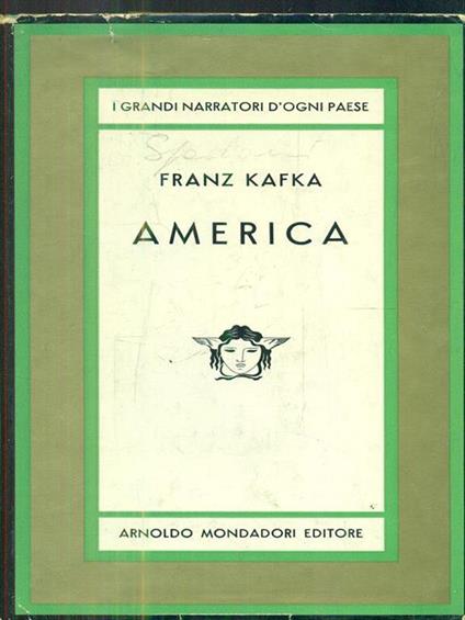 America - Franz Kafka - copertina