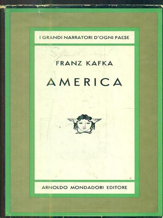 America - Franz Kafka - copertina