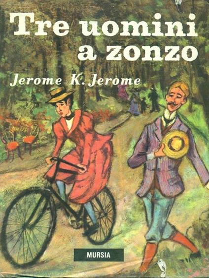 Tre uomini a zonzo - Jerome K. Jerome - copertina