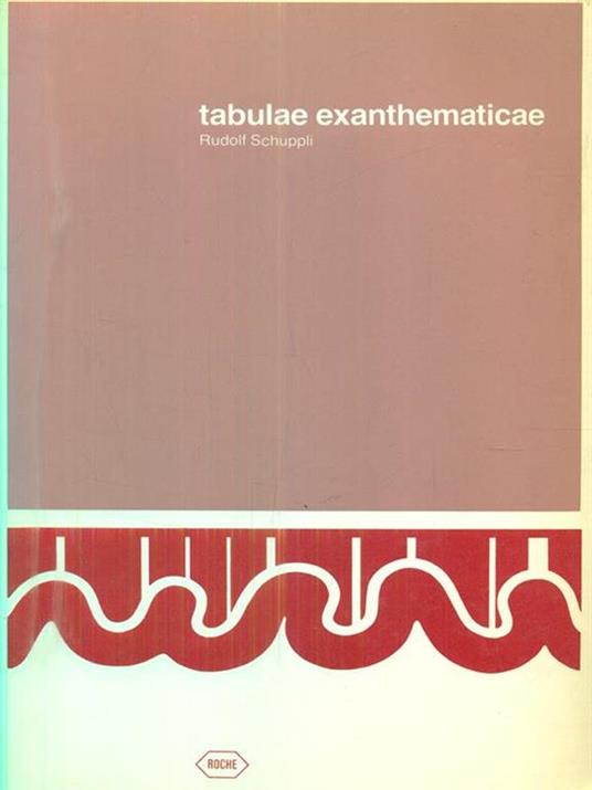 tabulae exanthematicae - Rudolf Schuppli - copertina