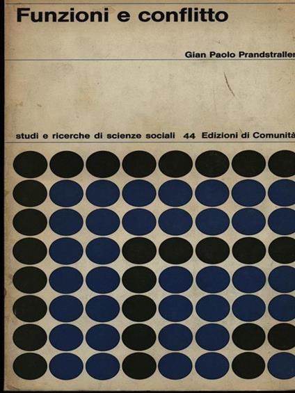 Funzioni e conflitto - G. Paolo Prandstraller - copertina