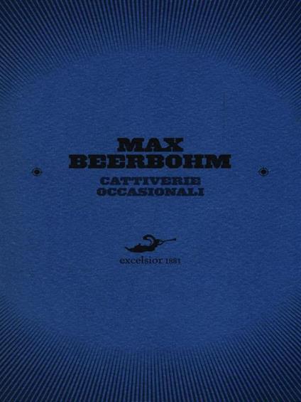 Cattiverie occasionali - Max Beerbohm - copertina
