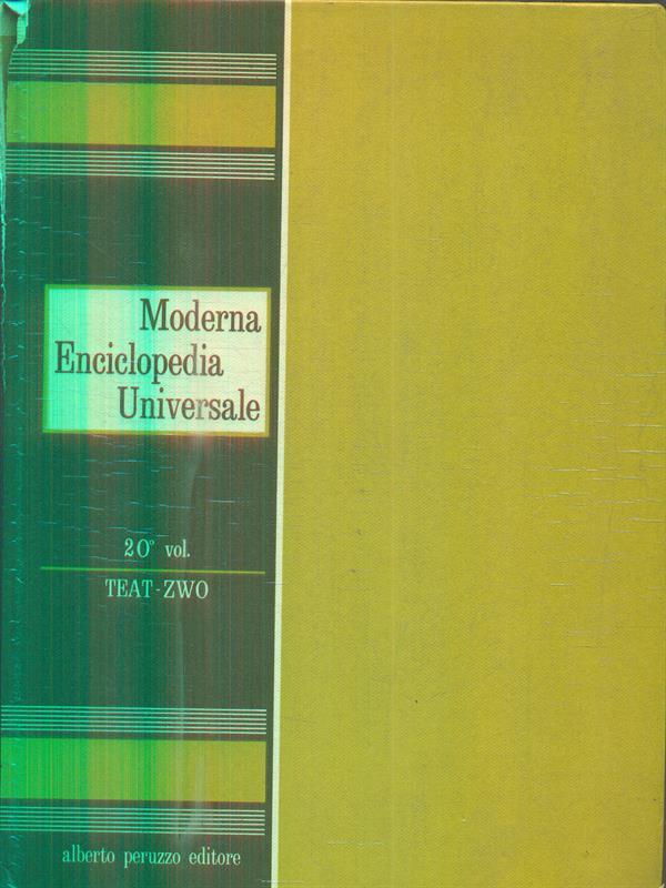Moderna Enciclopedia Universale - 20 vv