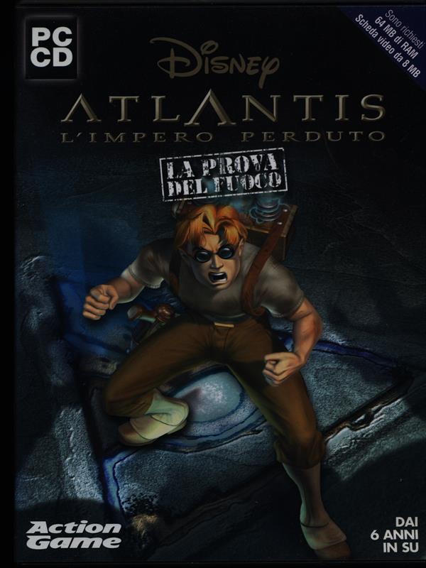 Atlantis l'impero perduto: la prova di fuoco PC CD