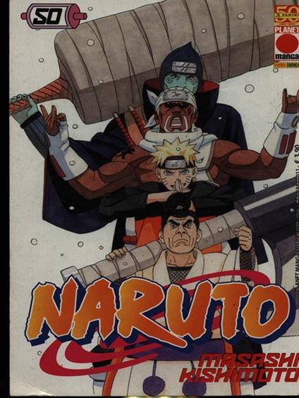 Naruto n. 50/gennaio 2011 - Masashi Kishimoto - copertina