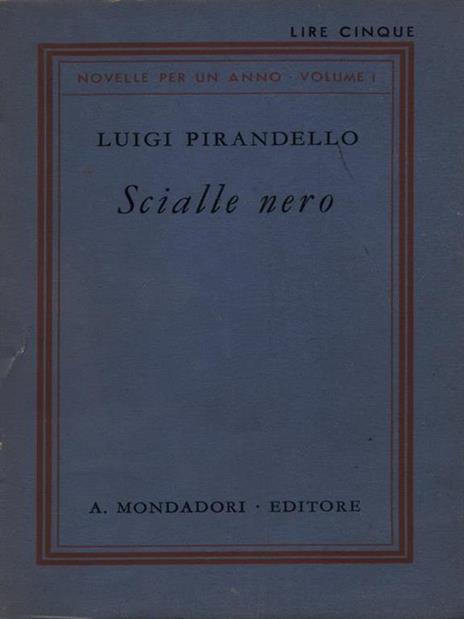 Scialle nero - Luigi Pirandello - 2