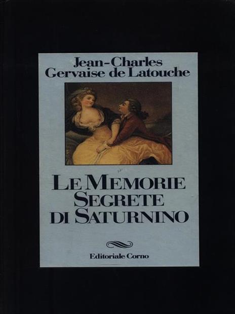 Le memorie segrete di Saturnino - copertina