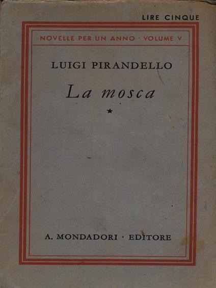 La mosca - Luigi Pirandello - copertina