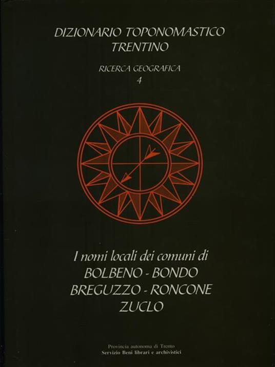 Bolbeno Bondo Breguzzo Roncone Zuclo - copertina