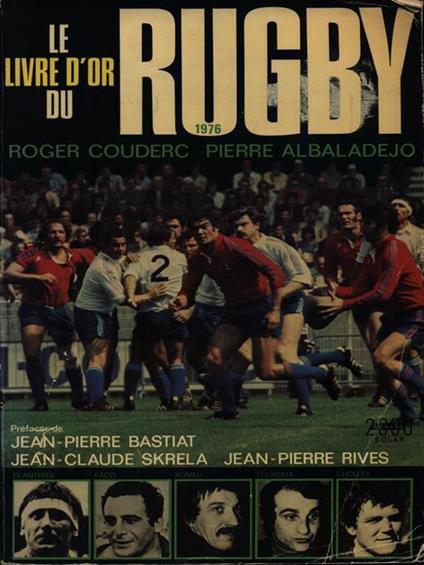 Le livre d'or du Rugby 1976 - copertina