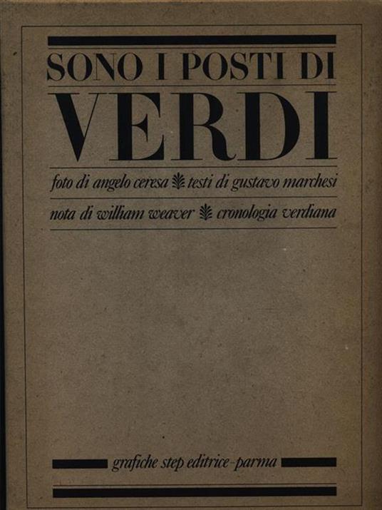 Sono i posti di Verdi - Angelo Ceresa - 3