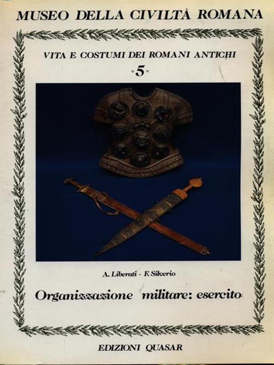 Organizzazione militare: esercito - Alessio Liberati - copertina