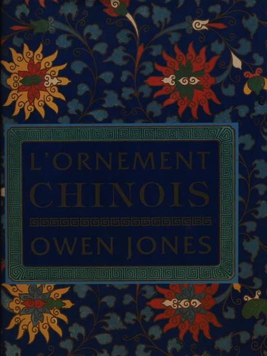 L' ornement chinois - Owen Jones - copertina