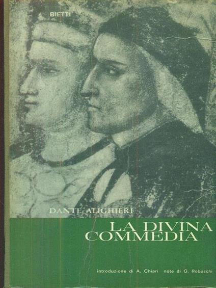 La divina commedia - Dante Alighieri - copertina
